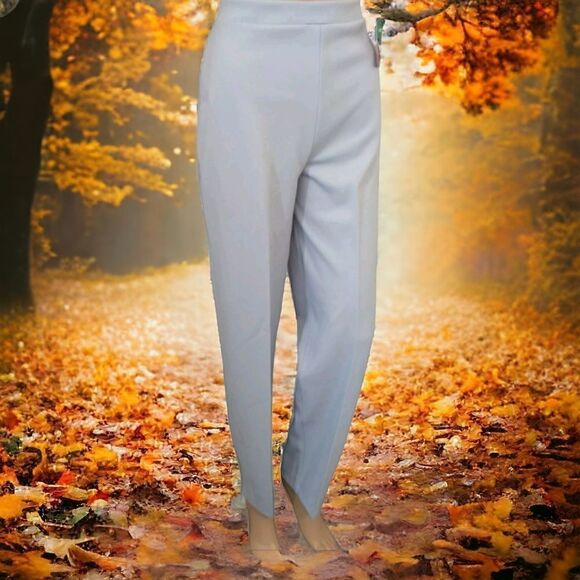 Cape Cod Match Mates Pants NOS Pale Blue Knit Vtg 70s Sz 10 Costume Theater Prop - Picture 1 of 16